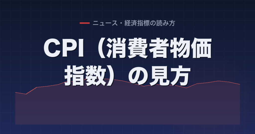 CPI(消費者物価指数)の見方