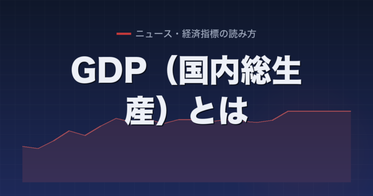 GDP（国内総生産）とは