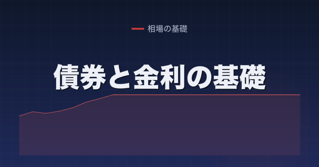 債券と金利の基礎