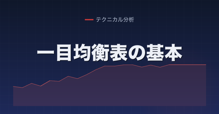 一目均衡表の基本